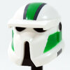 Driver Green Helmet